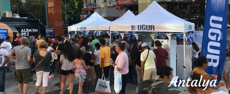 Uğur Soğutma Antalyalılarla Buluştu